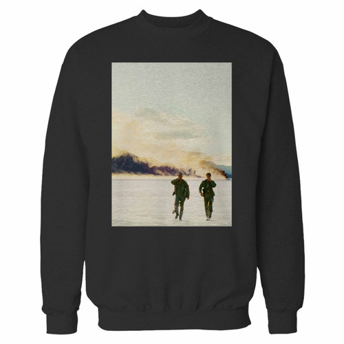 Your independence day movie crewneck sweatshirt just got an update. This super comfortable and lighter weight crewneck will become your favorite go-to sweatshirt. The cozy spandex cuffs and waistband make this pill-resistant sweatshirt a fan favorite.And your group will look and feel their best in this premium ringspun cotton crew.