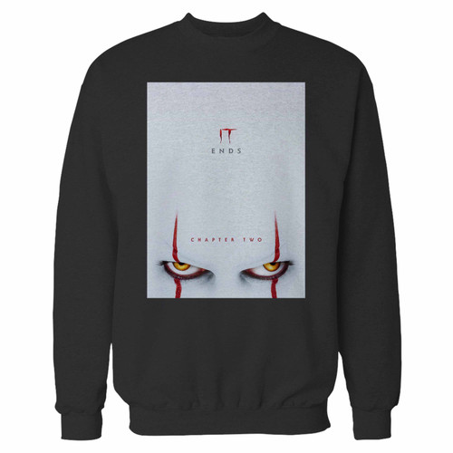 Your it chapter two movie inspired crewneck sweatshirt just got an update. This super comfortable and lighter weight crewneck will become your favorite go-to sweatshirt. The cozy spandex cuffs and waistband make this pill-resistant sweatshirt a fan favorite.And your group will look and feel their best in this premium ringspun cotton crew.