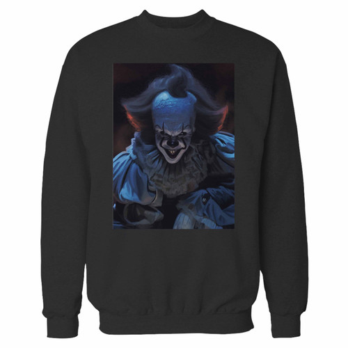 Your it pennywise the dancing clown crewneck sweatshirt just got an update. This super comfortable and lighter weight crewneck will become your favorite go-to sweatshirt. The cozy spandex cuffs and waistband make this pill-resistant sweatshirt a fan favorite.And your group will look and feel their best in this premium ringspun cotton crew.