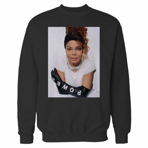 Your janet jackson crewneck sweatshirt just got an update. This super comfortable and lighter weight crewneck will become your favorite go-to sweatshirt. The cozy spandex cuffs and waistband make this pill-resistant sweatshirt a fan favorite.And your group will look and feel their best in this premium ringspun cotton crew.