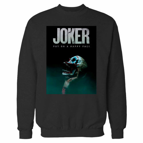 Your joker head skull crewneck sweatshirt just got an update. This super comfortable and lighter weight crewneck will become your favorite go-to sweatshirt. The cozy spandex cuffs and waistband make this pill-resistant sweatshirt a fan favorite.And your group will look and feel their best in this premium ringspun cotton crew.