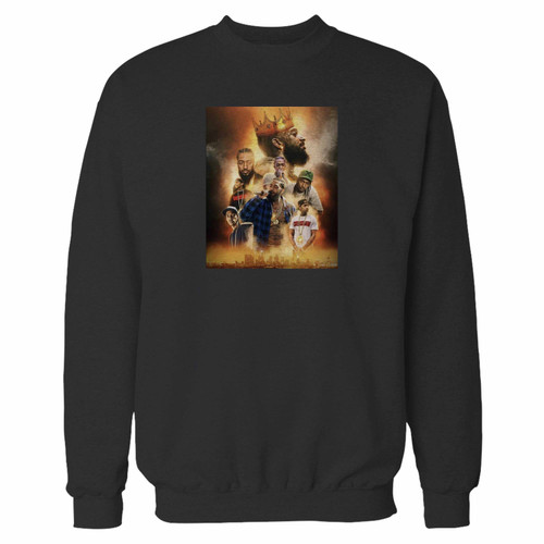 Your king nip nipsey hussle black or white crenshaw crewneck sweatshirt just got an update. This super comfortable and lighter weight crewneck will become your favorite go-to sweatshirt. The cozy spandex cuffs and waistband make this pill-resistant sweatshirt a fan favorite.And your group will look and feel their best in this premium ringspun cotton crew.