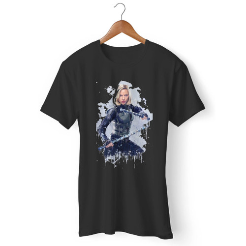 Black Widow Weapon Art Men T Shirt