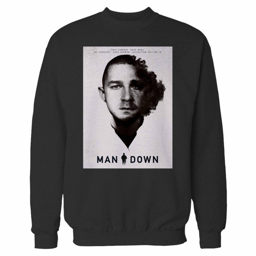 Your man down (2016) crewneck sweatshirt just got an update. This super comfortable and lighter weight crewneck will become your favorite go-to sweatshirt. The cozy spandex cuffs and waistband make this pill-resistant sweatshirt a fan favorite.And your group will look and feel their best in this premium ringspun cotton crew.