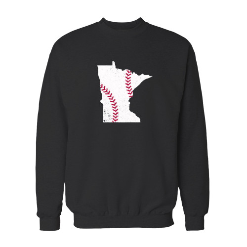 Your minnesota baseball crewneck sweatshirt just got an update. This super comfortable and lighter weight crewneck will become your favorite go-to sweatshirt. The cozy spandex cuffs and waistband make this pill-resistant sweatshirt a fan favorite.And your group will look and feel their best in this premium ringspun cotton crew.