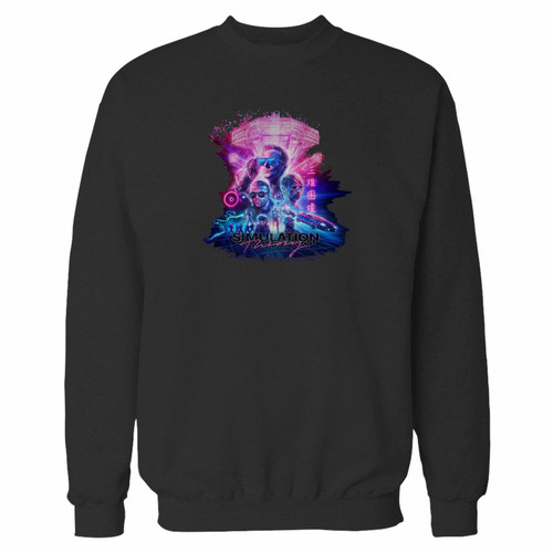 Your muse simulation theory album inspired crewneck sweatshirt just got an update. This super comfortable and lighter weight crewneck will become your favorite go-to sweatshirt. The cozy spandex cuffs and waistband make this pill-resistant sweatshirt a fan favorite.And your group will look and feel their best in this premium ringspun cotton crew.