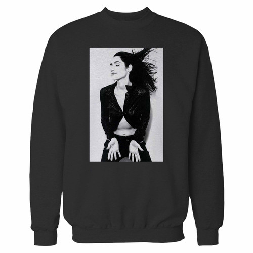 Your pj harvey indie punk rock crewneck sweatshirt just got an update. This super comfortable and lighter weight crewneck will become your favorite go-to sweatshirt. The cozy spandex cuffs and waistband make this pill-resistant sweatshirt a fan favorite.And your group will look and feel their best in this premium ringspun cotton crew.
