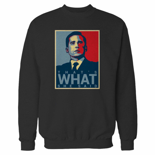 Your queen elizabeth it's a kind the office us tv series show michael scott that's what she saidmonarch freddie mercury crewneck sweatshirt just got an update. This super comfortable and lighter weight crewneck will become your favorite go-to sweatshirt. The cozy spandex cuffs and waistband make this pill-resistant sweatshirt a fan favorite.And your group will look and feel their best in this premium ringspun cotton crew.