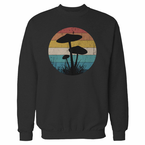 Your retro psychedelic mushroom shrooms crewneck sweatshirt just got an update. This super comfortable and lighter weight crewneck will become your favorite go-to sweatshirt. The cozy spandex cuffs and waistband make this pill-resistant sweatshirt a fan favorite.And your group will look and feel their best in this premium ringspun cotton crew.