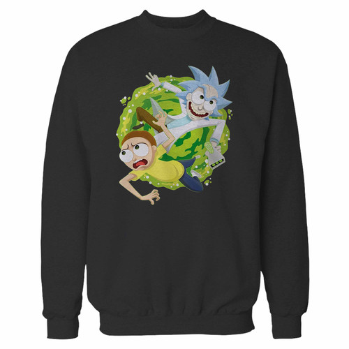 Your rick and morty adventures crewneck sweatshirt just got an update. This super comfortable and lighter weight crewneck will become your favorite go-to sweatshirt. The cozy spandex cuffs and waistband make this pill-resistant sweatshirt a fan favorite.And your group will look and feel their best in this premium ringspun cotton crew.