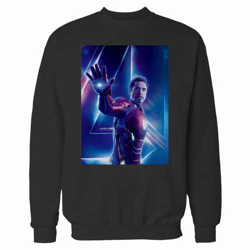 Your robert downey jr. iron man crewneck sweatshirt just got an update. This super comfortable and lighter weight crewneck will become your favorite go-to sweatshirt. The cozy spandex cuffs and waistband make this pill-resistant sweatshirt a fan favorite.And your group will look and feel their best in this premium ringspun cotton crew.