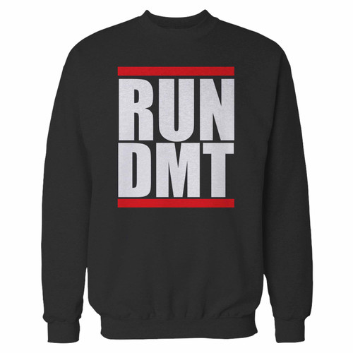 Your run dmt crewneck sweatshirt just got an update. This super comfortable and lighter weight crewneck will become your favorite go-to sweatshirt. The cozy spandex cuffs and waistband make this pill-resistant sweatshirt a fan favorite.And your group will look and feel their best in this premium ringspun cotton crew.