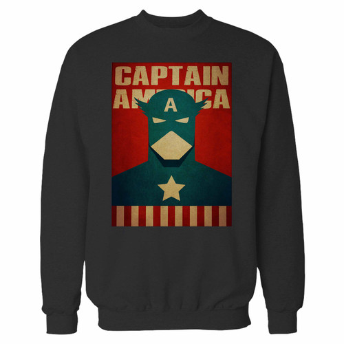 Your superhero captain america crewneck sweatshirt just got an update. This super comfortable and lighter weight crewneck will become your favorite go-to sweatshirt. The cozy spandex cuffs and waistband make this pill-resistant sweatshirt a fan favorite.And your group will look and feel their best in this premium ringspun cotton crew.