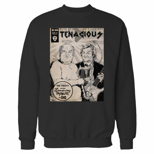 Your tenacious d crewneck sweatshirt just got an update. This super comfortable and lighter weight crewneck will become your favorite go-to sweatshirt. The cozy spandex cuffs and waistband make this pill-resistant sweatshirt a fan favorite.And your group will look and feel their best in this premium ringspun cotton crew.
