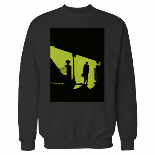 Your the exorcist crewneck sweatshirt just got an update. This super comfortable and lighter weight crewneck will become your favorite go-to sweatshirt. The cozy spandex cuffs and waistband make this pill-resistant sweatshirt a fan favorite.And your group will look and feel their best in this premium ringspun cotton crew.