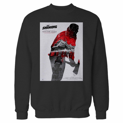 Your the shining jack torrance crewneck sweatshirt just got an update. This super comfortable and lighter weight crewneck will become your favorite go-to sweatshirt. The cozy spandex cuffs and waistband make this pill-resistant sweatshirt a fan favorite.And your group will look and feel their best in this premium ringspun cotton crew.