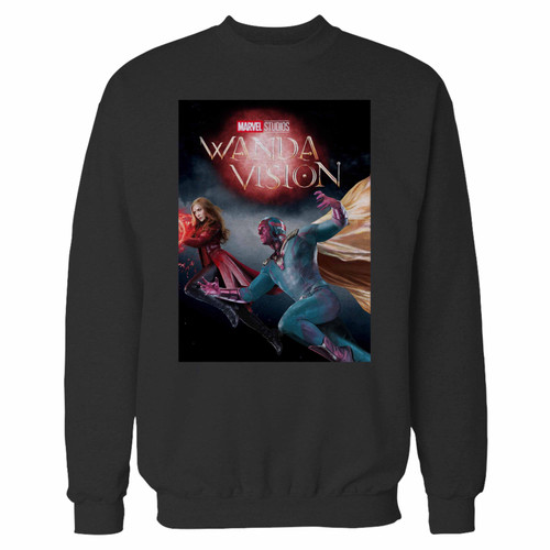Your wandavision marvel comics crewneck sweatshirt just got an update. This super comfortable and lighter weight crewneck will become your favorite go-to sweatshirt. The cozy spandex cuffs and waistband make this pill-resistant sweatshirt a fan favorite.And your group will look and feel their best in this premium ringspun cotton crew.