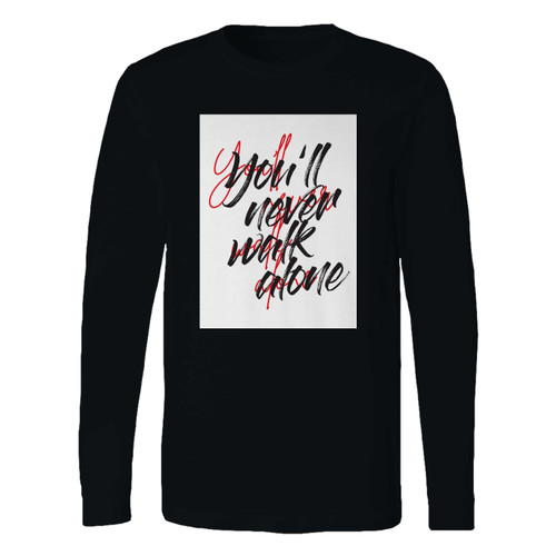 This classic fit youll never walk alone liverpool long sleeve shirt is casually elegant and very comfortable. With fine quality print to make one stand out, it's a perfect fit for every occasion.