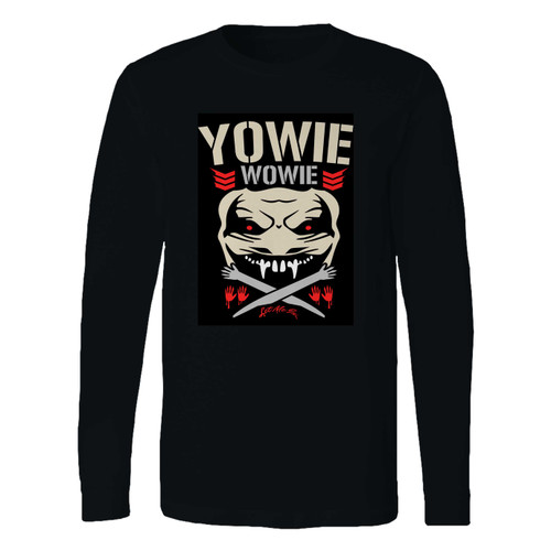 This classic fit yowie wowie logo long sleeve shirt is casually elegant and very comfortable. With fine quality print to make one stand out, it's a perfect fit for every occasion.