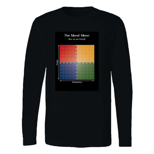 This classic fit 2018 every little thing by cedella marley mood meter fii long sleeve shirt is casually elegant and very comfortable. With fine quality print to make one stand out, it's a perfect fit for every occasion.