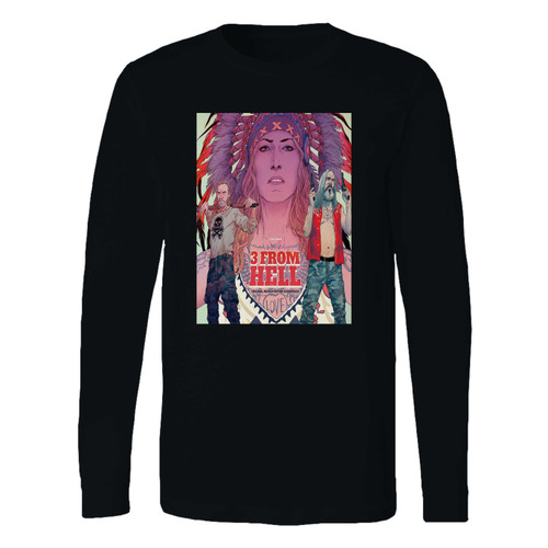 This classic fit 3 from hell art long sleeve shirt is casually elegant and very comfortable. With fine quality print to make one stand out, it's a perfect fit for every occasion.
