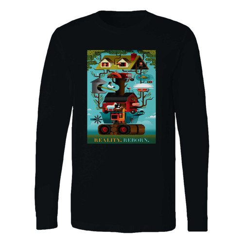 This classic fit adobe invisible creature long sleeve shirt is casually elegant and very comfortable. With fine quality print to make one stand out, it's a perfect fit for every occasion.