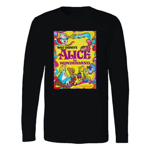 This classic fit alice in wonderland classic movie long sleeve shirt is casually elegant and very comfortable. With fine quality print to make one stand out, it's a perfect fit for every occasion.