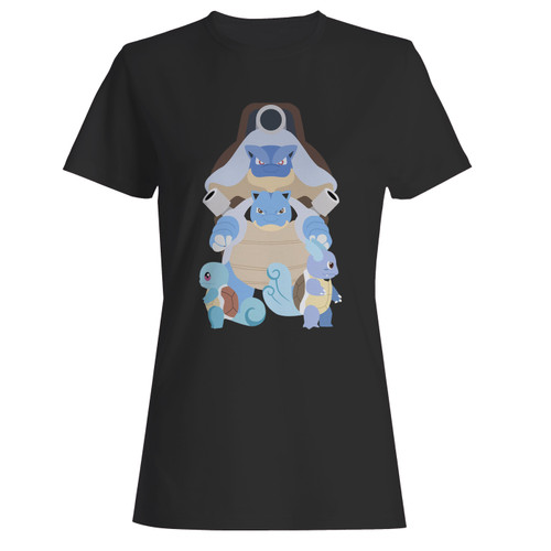 These are squirtle wartortle and blastoise women t shirt that are cute tied to the side or paired with a cardigan or jacket for a more styled look. So comfy and classic, they are sure to make your vacation extra magical.