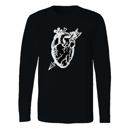 This classic fit anatomical black heart long sleeve shirt is casually elegant and very comfortable. With fine quality print to make one stand out, it's a perfect fit for every occasion.
