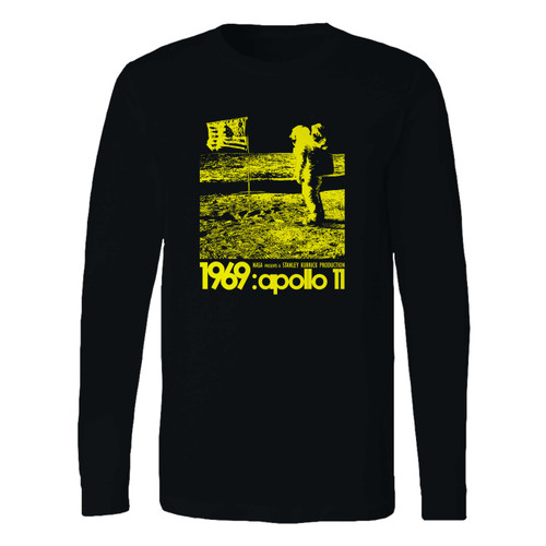 This classic fit apollo 11 1969 moon landing conspiracy long sleeve shirt is casually elegant and very comfortable. With fine quality print to make one stand out, it's a perfect fit for every occasion.