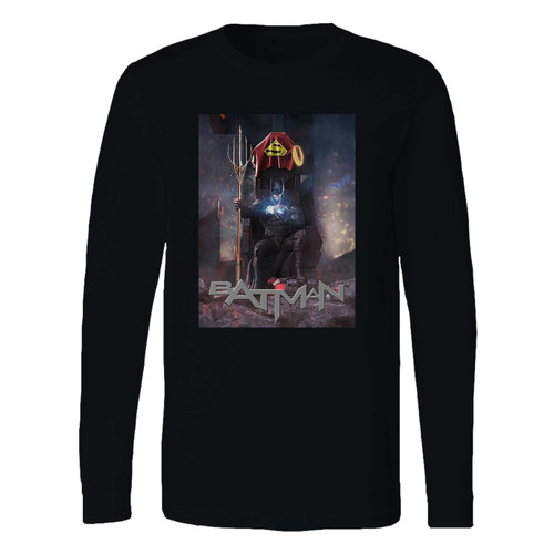 This classic fit batman king of dc long sleeve shirt is casually elegant and very comfortable. With fine quality print to make one stand out, it's a perfect fit for every occasion.