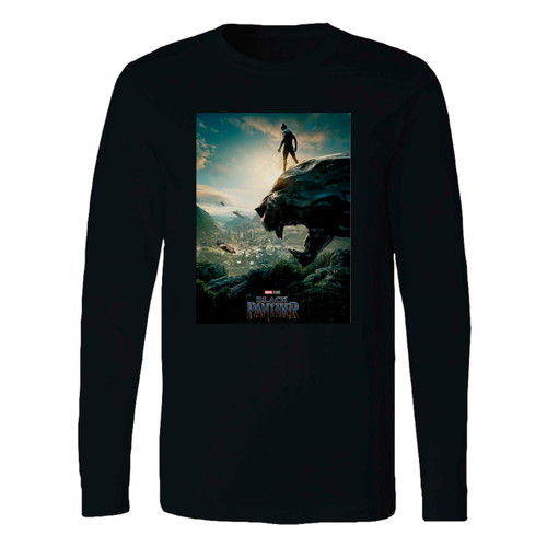 This classic fit black panther movie inspired long sleeve shirt is casually elegant and very comfortable. With fine quality print to make one stand out, it's a perfect fit for every occasion.