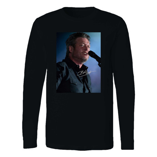 This classic fit blake shelton inspired long sleeve shirt is casually elegant and very comfortable. With fine quality print to make one stand out, it's a perfect fit for every occasion.
