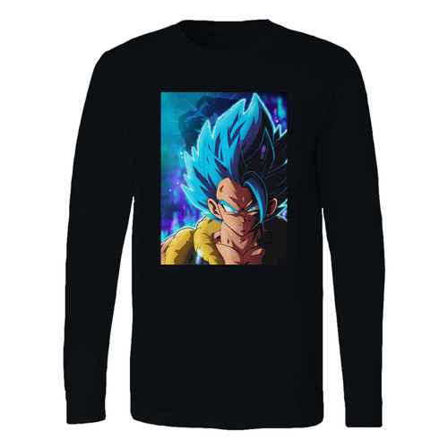 This classic fit blue fusion goku vegita dragonball super fii long sleeve shirt is casually elegant and very comfortable. With fine quality print to make one stand out, it's a perfect fit for every occasion.