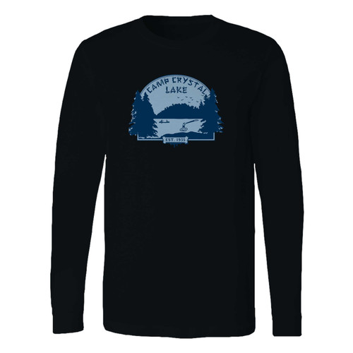 This classic fit camp crystal lake inspired long sleeve shirt is casually elegant and very comfortable. With fine quality print to make one stand out, it's a perfect fit for every occasion.