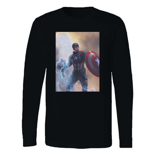 This classic fit captain america endgame long sleeve shirt is casually elegant and very comfortable. With fine quality print to make one stand out, it's a perfect fit for every occasion.