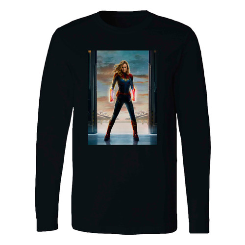 This classic fit captain marvel superhero long sleeve shirt is casually elegant and very comfortable. With fine quality print to make one stand out, it's a perfect fit for every occasion.