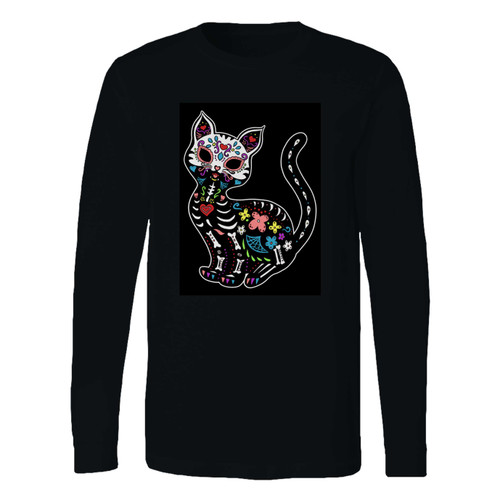 This classic fit cat dia de los gatos long sleeve shirt is casually elegant and very comfortable. With fine quality print to make one stand out, it's a perfect fit for every occasion.