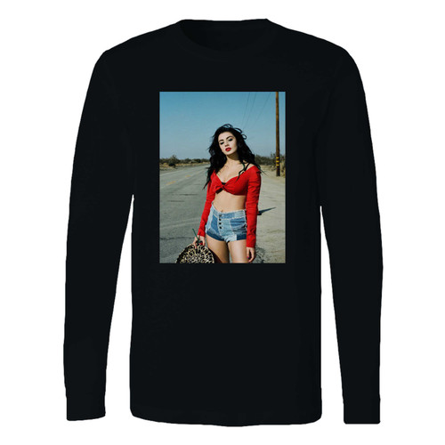 This classic fit charli xcx long sleeve shirt is casually elegant and very comfortable. With fine quality print to make one stand out, it's a perfect fit for every occasion.
