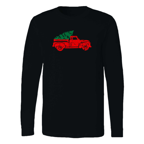 This classic fit christmas tree truck long sleeve shirt is casually elegant and very comfortable. With fine quality print to make one stand out, it's a perfect fit for every occasion.