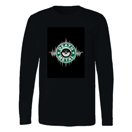 This classic fit ddm death metal sound effect long sleeve shirt is casually elegant and very comfortable. With fine quality print to make one stand out, it's a perfect fit for every occasion.