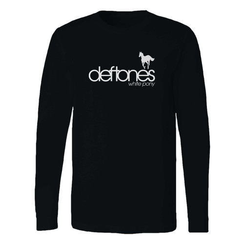 This classic fit deftones white pony long sleeve shirt is casually elegant and very comfortable. With fine quality print to make one stand out, it's a perfect fit for every occasion.