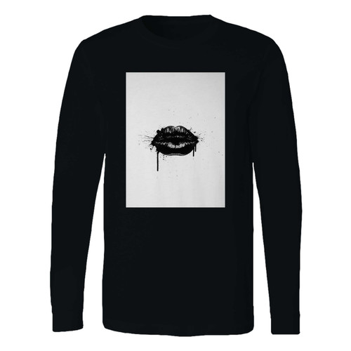 This classic fit fashion black lips long sleeve shirt is casually elegant and very comfortable. With fine quality print to make one stand out, it's a perfect fit for every occasion. This classic fit fashion black lips long sleeve shirt is casually elegant and very comfortable. With fine quality print to make one stand out, it's a perfect fit for every occasion.