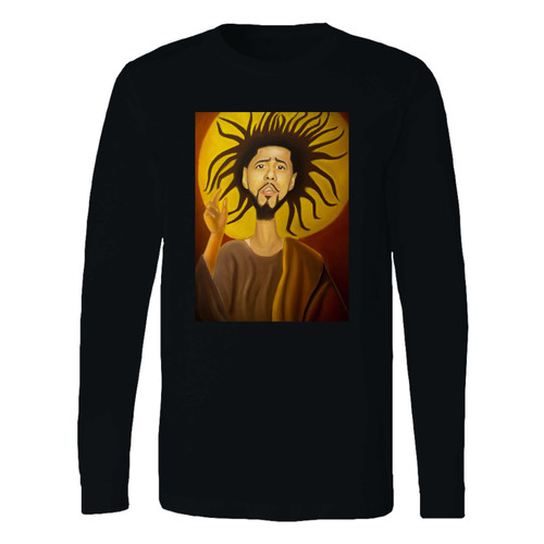 This classic fit j. cole jesus christ long sleeve shirt is casually elegant and very comfortable. With fine quality print to make one stand out, it's a perfect fit for every occasion.