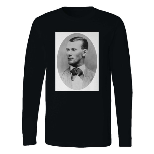 This classic fit jesse james long sleeve shirt is casually elegant and very comfortable. With fine quality print to make one stand out, it's a perfect fit for every occasion.