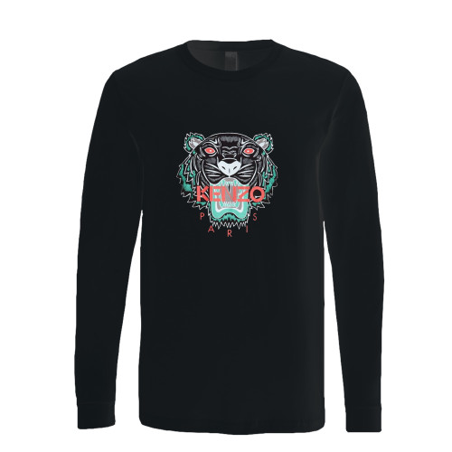 This classic fit kenzo paris long sleeve shirt is casually elegant and very comfortable. With fine quality print to make one stand out, it's a perfect fit for every occasion.