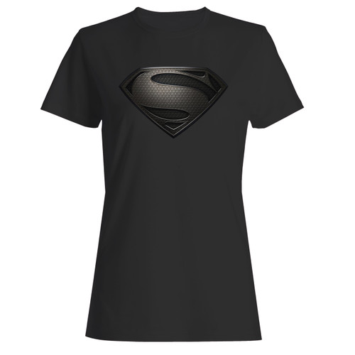 These are superman silver black logo women t shirt that are cute tied to the side or paired with a cardigan or jacket for a more styled look. So comfy and classic, they are sure to make your vacation extra magical.