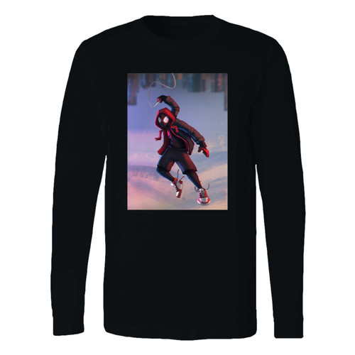 This classic fit miles morales into the spider verse long sleeve shirt is casually elegant and very comfortable. With fine quality print to make one stand out, it's a perfect fit for every occasion.