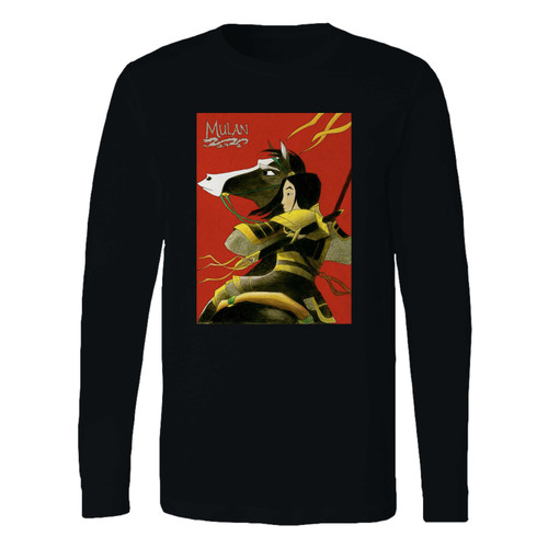 This classic fit mulan action movie long sleeve shirt is casually elegant and very comfortable. With fine quality print to make one stand out, it's a perfect fit for every occasion.