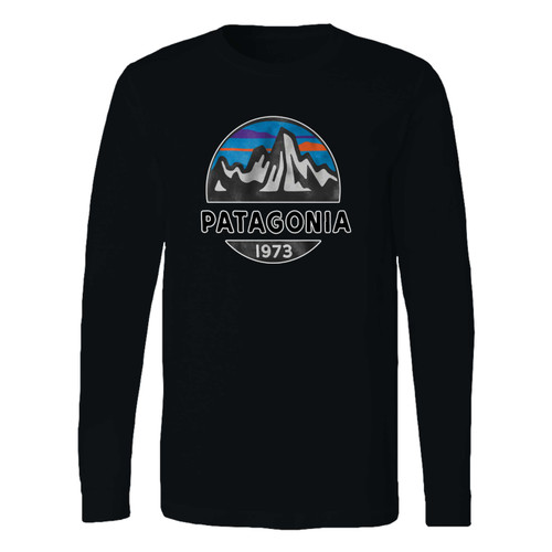 This classic fit patagonia mountains retro 1970s long sleeve shirt is casually elegant and very comfortable. With fine quality print to make one stand out, it's a perfect fit for every occasion.